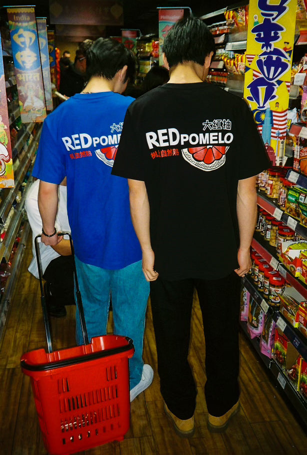 RED POMELO KAKILANG CNY TEE - BLACK