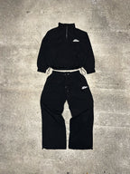 BLACK SHELL - TRACKPANTS ONLY