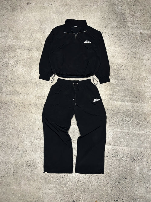 BLACK SHELL - TRACKPANTS ONLY