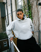 LOGO PULLOVER HOODIE - GREY