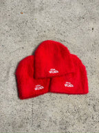 MOHAIR BEANIE - RED