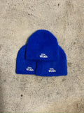 MOHAIR BEANIE - BLUE