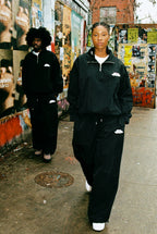 BLACK SHELL - TRACKPANTS ONLY